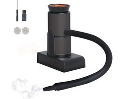Rookpistool - Smoking Gun - Foodsmoker - Rookapparaat - Rookstolp - Whiskey Smoker - Cocktail smoker - Zwart - Klein