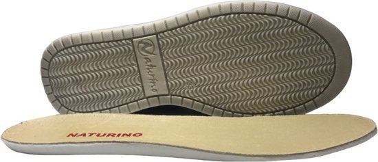 Naturino - Otzar - taille 31 - baskets hautes en cuir élastique/velcro - bleu
