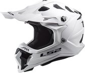 LS2 MX700 SUBVERTER SOLID GLOSS WHITE-06 XL - Maat XL - Helm