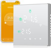ShopGlobe - Slimme Thermostaat - Thermostaat voor CV - Touchscreen - WiFi - Voor Mobiel