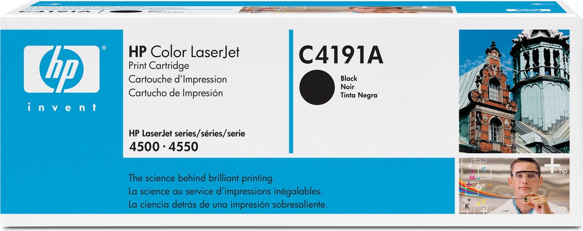 HP 91A Tonercartridge - Zwart