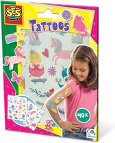 SES - Tatouages pour enfants - Contes de fées | 40 pièces
