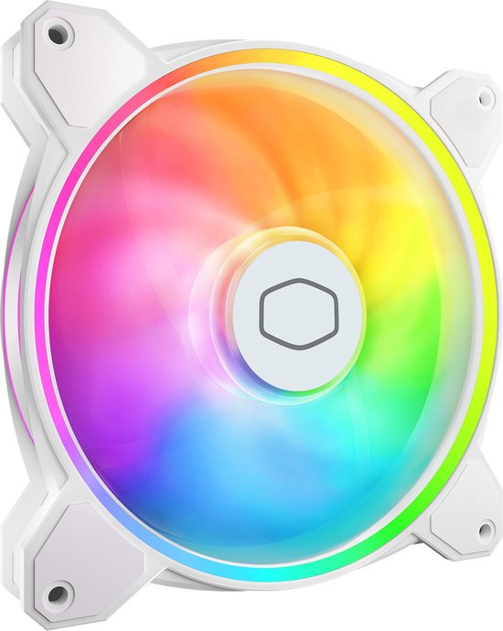 Cooler Master MasterFan MF140 Halo2, Wit