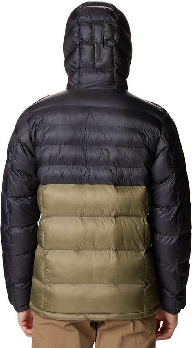Columbia Buck Butte Insulated Hooded Jacket, Doudoune À Capuche Homme, Dark Mountain/Collegiate Navy, Taille XXL