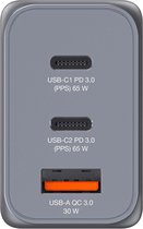 Chargeur GaN Verbatim GNC-65 3 Portes 65 W USB A/C