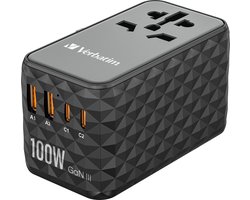 Verbatim UTA-06 GaN III Universele Travel Adapter