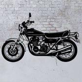RS Creations - Kawasaki z900 z1 - Décoration murale - Oldtimer - Moteurs - Vaderdag - Cadeau - Cadeau - Plaque murale - Mancave