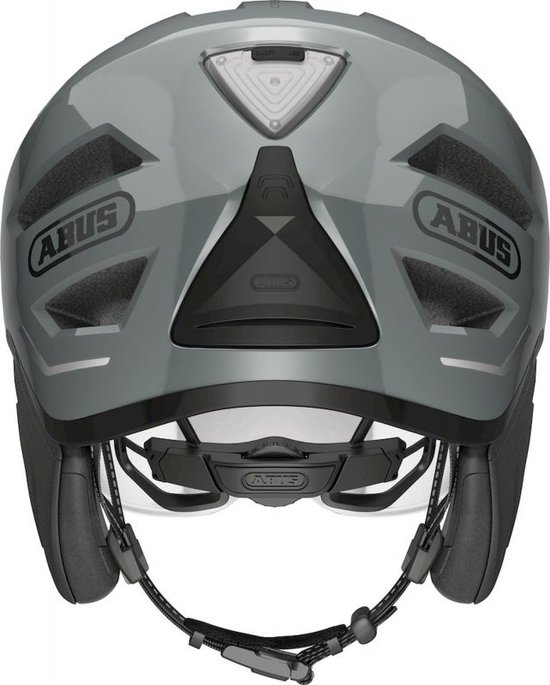 ABUS Pedelec 2.0 ACE Fietshelm – Race grey – Maat L (56-62 cm) NTA gekeurd – Geschikt voor high speed e-bikes en snorfietsen
