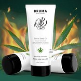 BRUMA | Bruma - Sativa Seed Oil Sliding Gel Warming Cannabis Flavor 100 Ml | Lubricant | Glijmiddel | Durex Glijmiddel | Glijmiddel Waterbasis