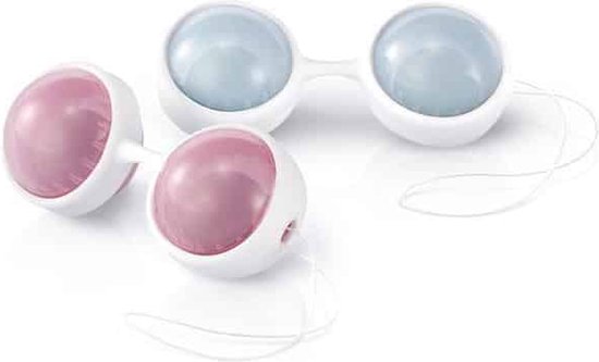 Foto: Lelo beads mini kleine oefenkegels voor beginners versterk je bekkenbodem met verzwaarde ballen