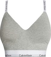 Calvin Klein dames Modern Cotton lightly lined bralette - bralette - grijs