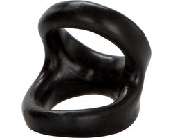 Colt - Snug Tugger - Dubbele Cockring met Scrotumsteun - Zwart