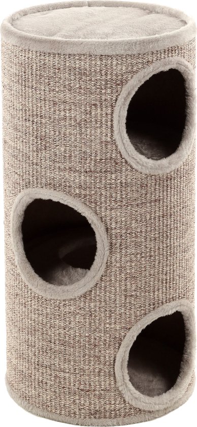 Flamingo - Flamingo Greta - Krabton Katten - Krabton Greta Grijs M 36x36x70cm - 1st - 1pce