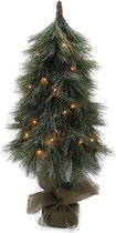 Wintervalley Trees - Kunstkerstboom Sven met LED verlichting - 90x40cm - Groen