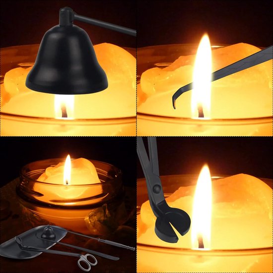 Forliver Candle Extinguisher, Candle Fire Extinguisher, Stainless Steel