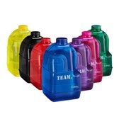 Bluefinity sportfles 3.9 l - camping - drinkfles XXL - waterfles fitness - sportdrinkfles groen