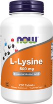 L-Lysine 500mg Now Foods 250tabl