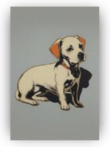 Chien Andy Warhol - Poster chien - Posters chien - Poster warhol - Décoration maison - Décoration chambre enfant - 80 x 120 cm