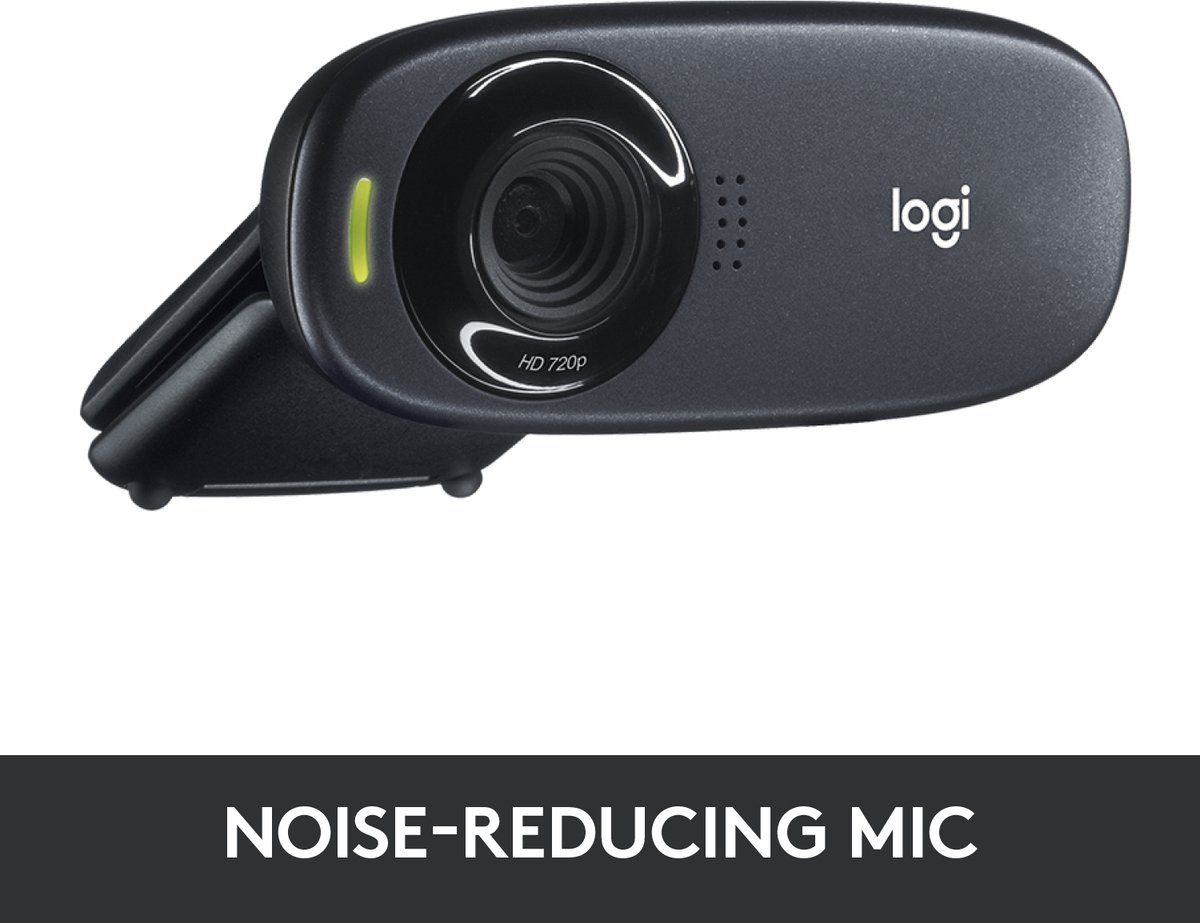 Logitech C310 HD-webcam met 720p en vaste focus thumbnail 4