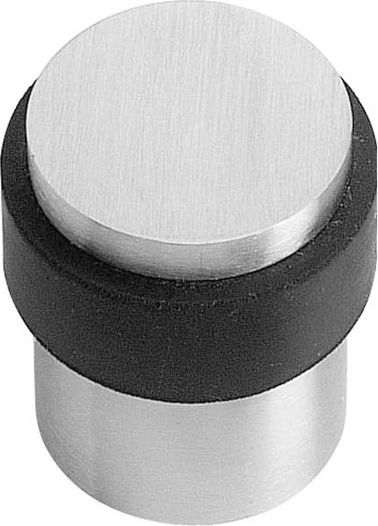 Lavuzo Deurstopper RVS vloermontage 40 mm | Per Stuk | Deurbuffer | Deurstopper binnen | Deurstoppers