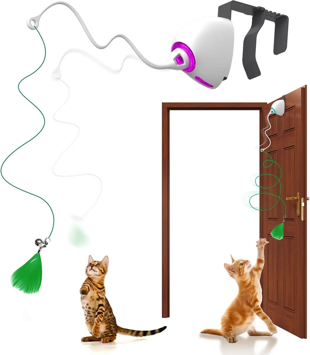 Interactief Kattenspeeltje met Automatische Muis