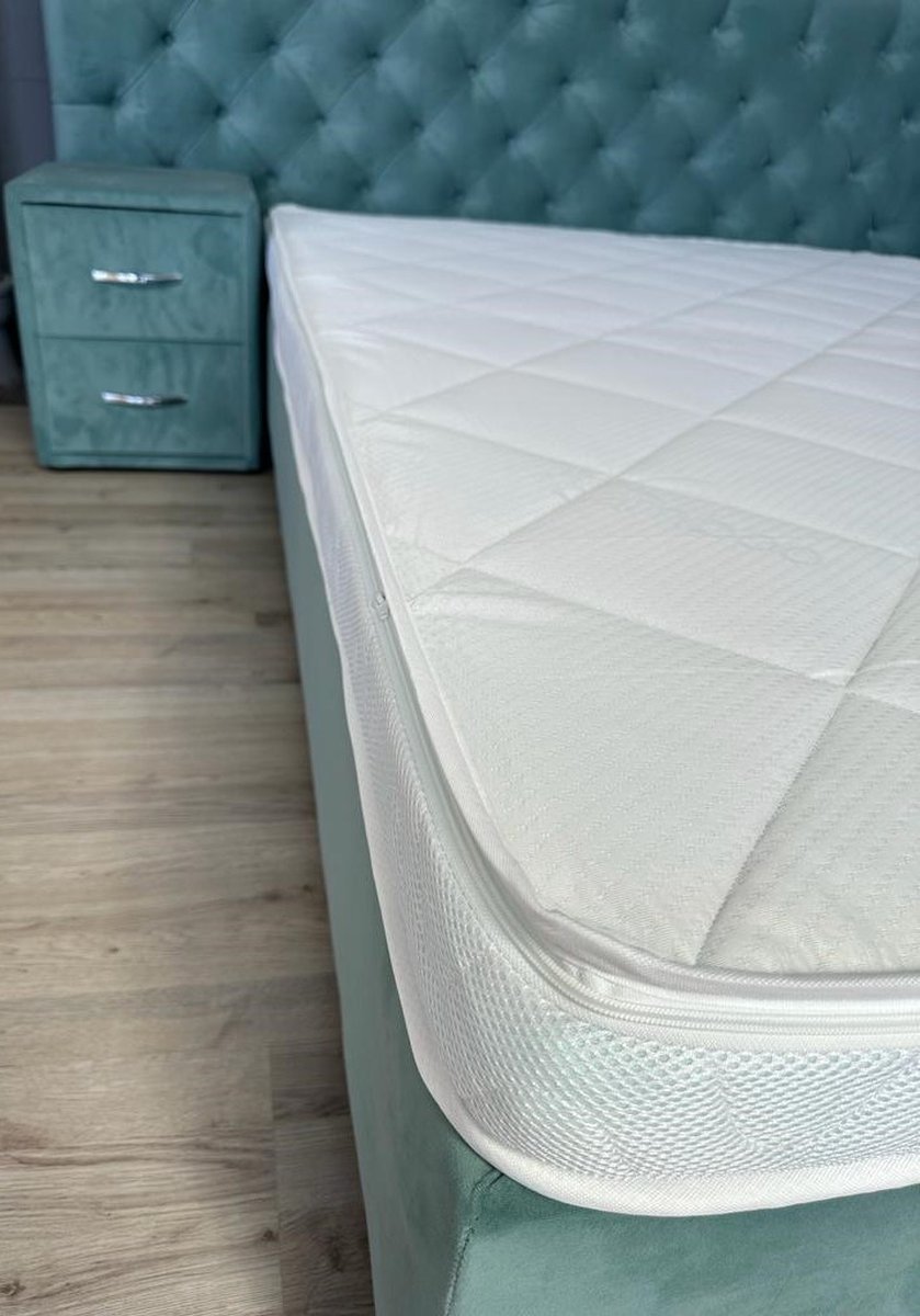 180x200 180x200 Luxe Bamboo Topmatras - afbeelding 3