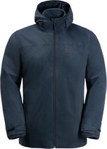 Jack Wolfskin Taubenberg3in1 Jacket Men - Outdoorjas - Heren - Blauw - Maat XL