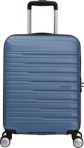 American Tourister Reiskoffer - Flashline Spinner (4wielen) 55cm Handbagage - Coronet Blue - 2.6 kg