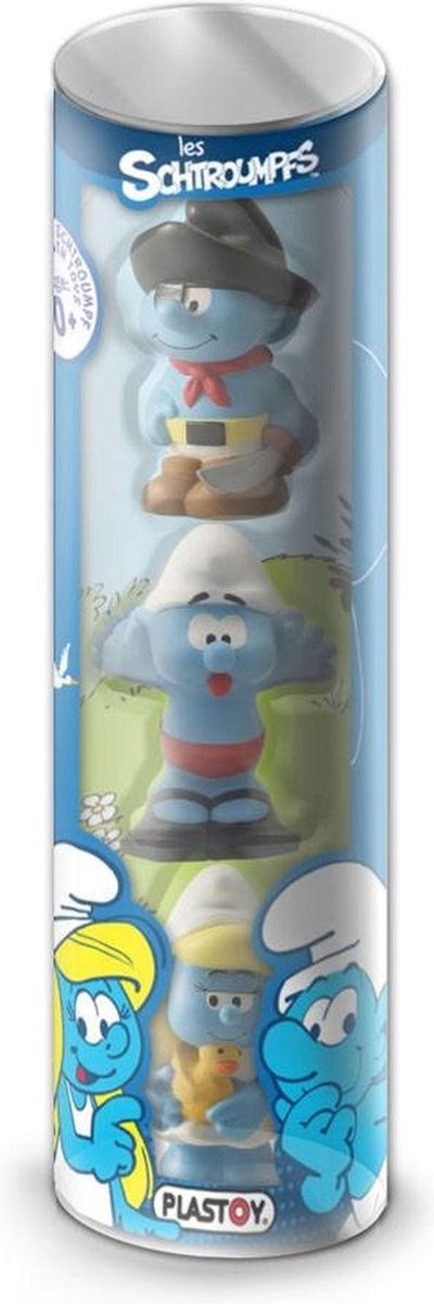 De Smurfen - Badspeeltjes - badspeelgoed - Piraten - 10cm - Speelset van Bullyland — afbeelding 3