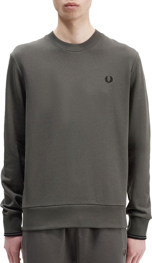 Fred Perry Crew Neck Trui Mannen - Maat M