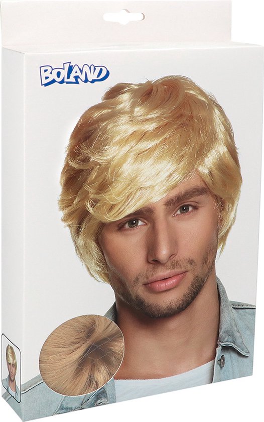 BOLAND BV - Perruque rétro blonde pour homme - Perruques | bol