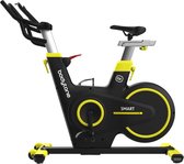 Bodytone Active Bike 350 (Geel) - connectiviteit met Zwift, Kinomap, Bkool, Onelap & meer - 18 KG vliegwiel - Shimano pedaalas - 1 maand gratis CYCLEMASTERS®