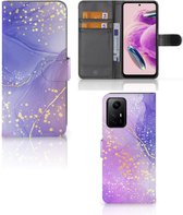 Hoesje geschikt voor Xiaomi Redmi Note 12S Watercolor Paars