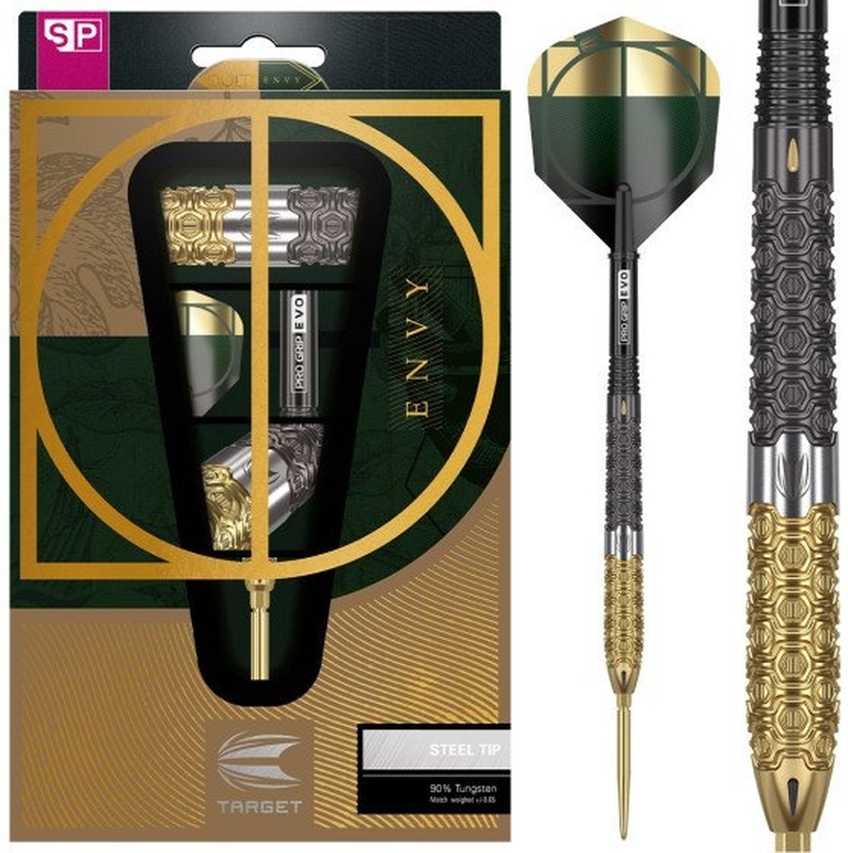 Target Cult Envy 02 Swiss Point 90% - Dartpijlen - 23 Gram