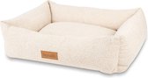 Scruffs Boucle Box Bed - Comfortabele hondenmand - Kleur: Ivory, Maat: Medium