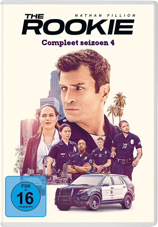 The Rookie 4 Compleet seizoen 4 [DVD] geen NL ondertiteling (Dvd), Nathan Fillion bol