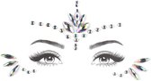 Boozyshop ® Glitter Face Jewels Flynn - Festival glitter gezicht - Rhinestones - Plak diamantjes - Zelfklevende plaklaag - Multicolor
