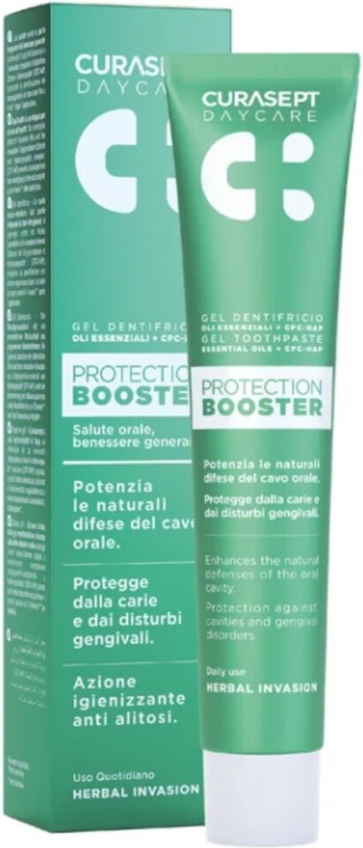 Curasept Daycare Protection Booster Tandpasta Herbal Invasion 75 ml