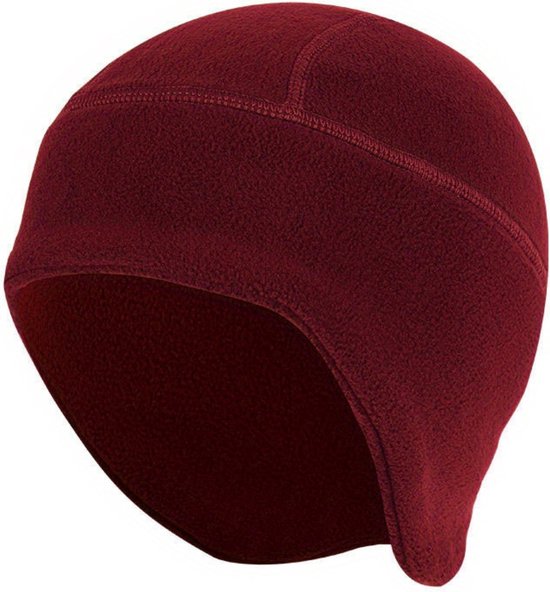 Bonnet d'hiver - Homme - Femme - Adultes - Bonnet - Masque de ski - Masque de ski - Masque d'hiver - Outdoor - Bordeaux