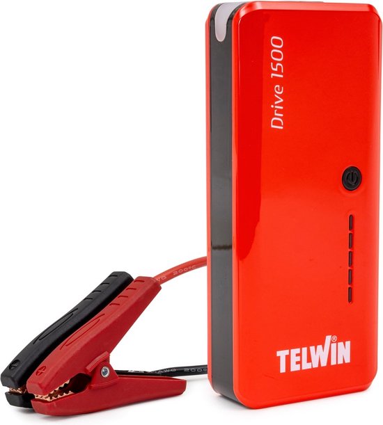 TELWIN - Jumpstart, Powerbank LED zaklamp met USB C snelladen - DRIVE 1500 12V
