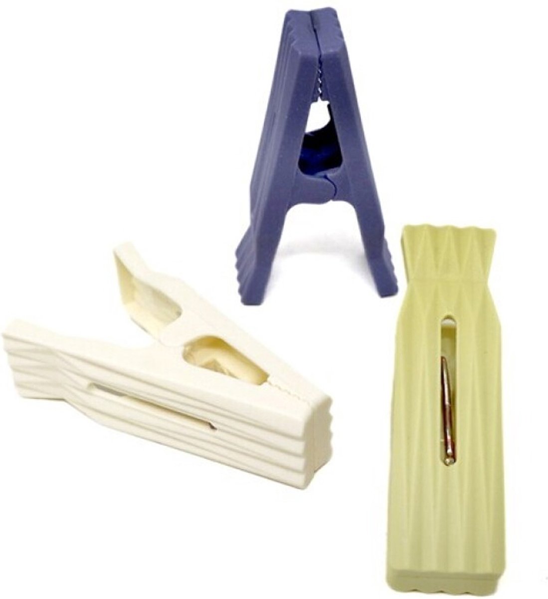 Goedkoopste Concorde wasknijpers -10x - kleurenmix - kunststof - 7 cm