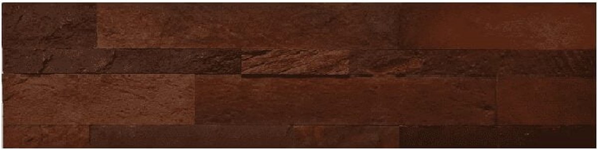 Zelfklevende Steenstrip - Natuursteen - Rustic - Reliëf - 60x15cm