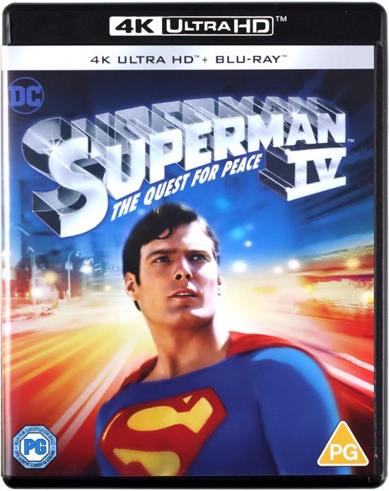 Superman IV: The Quest for Peace [Blu-Ray 4K]+[Blu-Ray] - 