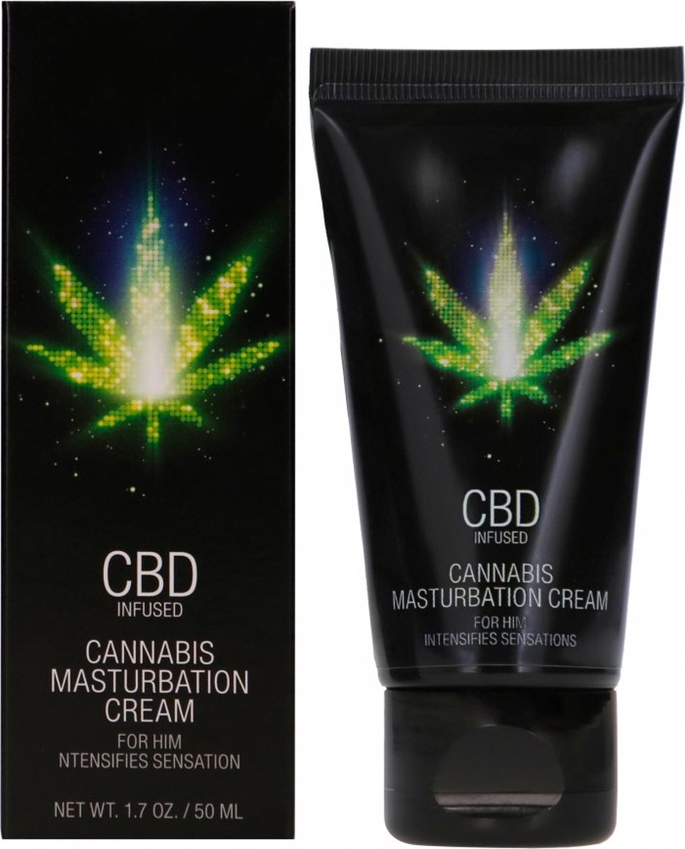 Goedkoopste CBD Cannabis Masturbatiecrème voor hem - 50 ml