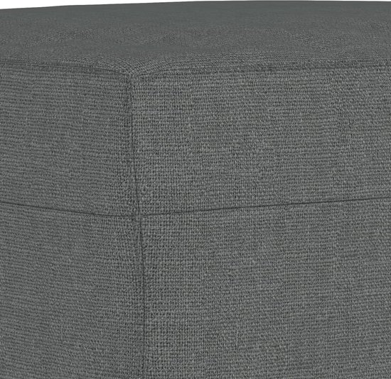 vidaXL Ensemble de salon 4 pièces avec coussins - Gris foncé - Mobilier de jardin - Chaises - Meubles d'extérieur - Canapé de salon
