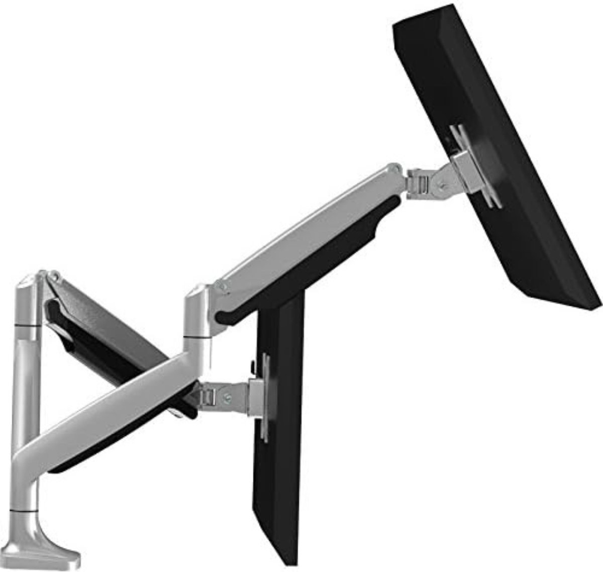Gratyfied- Monitor Arm 2 Schermen- Monitor Arm 2 Screens- Laptop Arm Standaard- Laptoparm Standaard