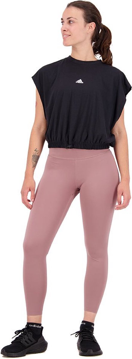 Adidas Optime Luxe 7/8 Leggings Vrouw Bruin