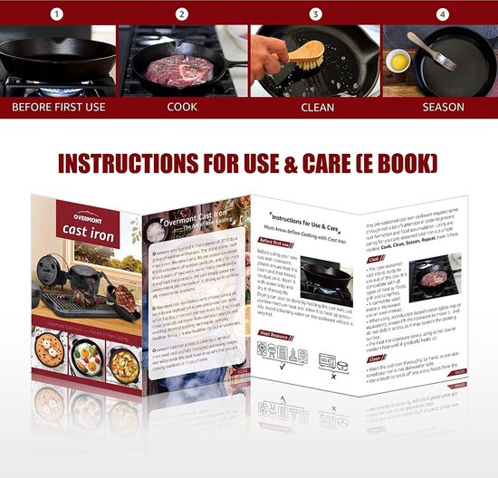 Gietijzeren grill pannen kopen - - Wilderness cooking