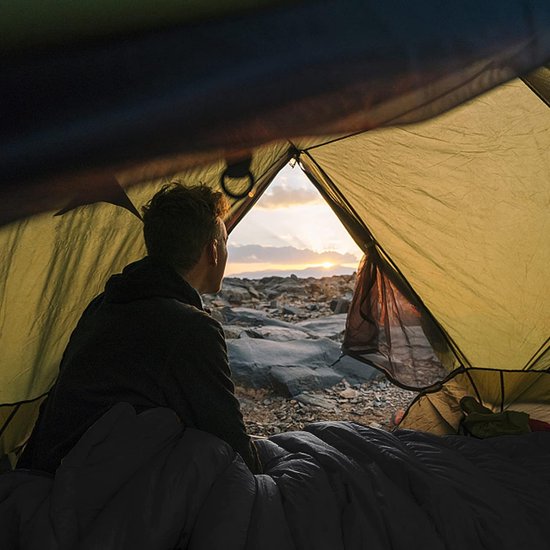 Slaapzak, outdoor, dekenslaapzak, licht, 3-4 seizoenen, waterdichte slaapzakken voor kamperen, reizen, wandelen, rugzakreizen — afbeelding 2