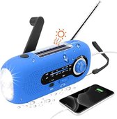 Radio Op Batterijen - Draagbare Radio - Noordadio - Blauw